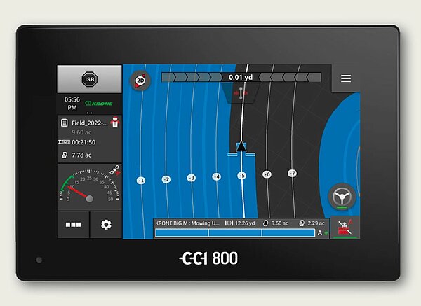 Pilotage par le biais des terminaux CCI