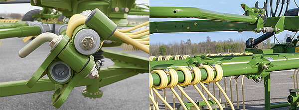 De la position de transport à celle de travail en un clin d'oeil