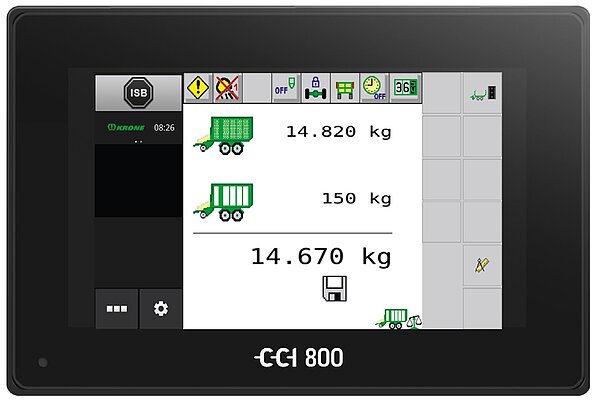 Les deux capteurs en action