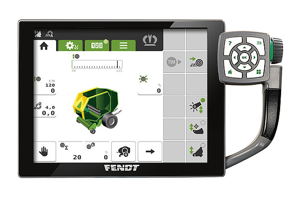 Terminal ISOBUS propre au tracteur
