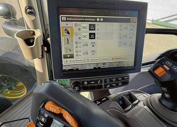 Intégration sur le tracteur