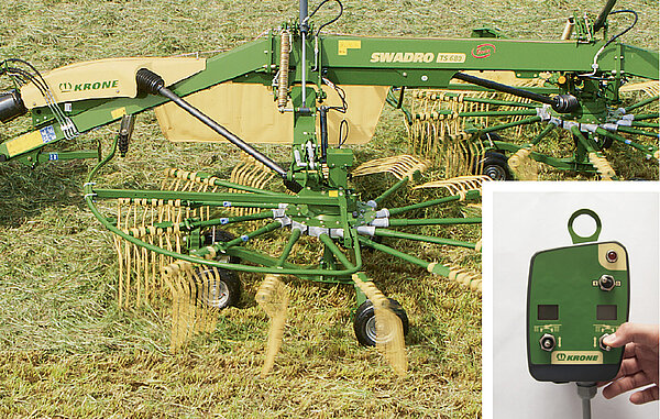 Hauteur de rotor et relevage individuel de rotor par boîtier de commande