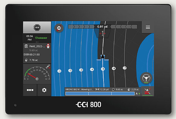 Pilotage par le biais des terminaux CCI