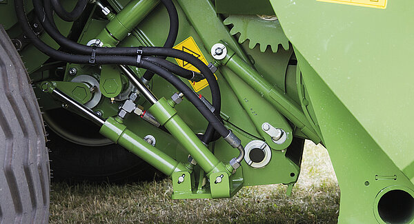 Option : commutation hydraulique des groupes de couteaux