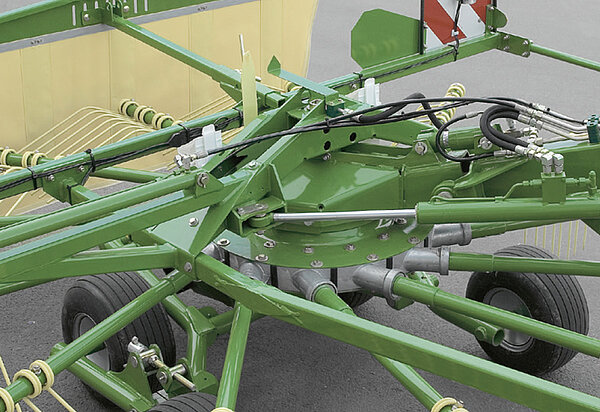 Pivotement du rotor arrière