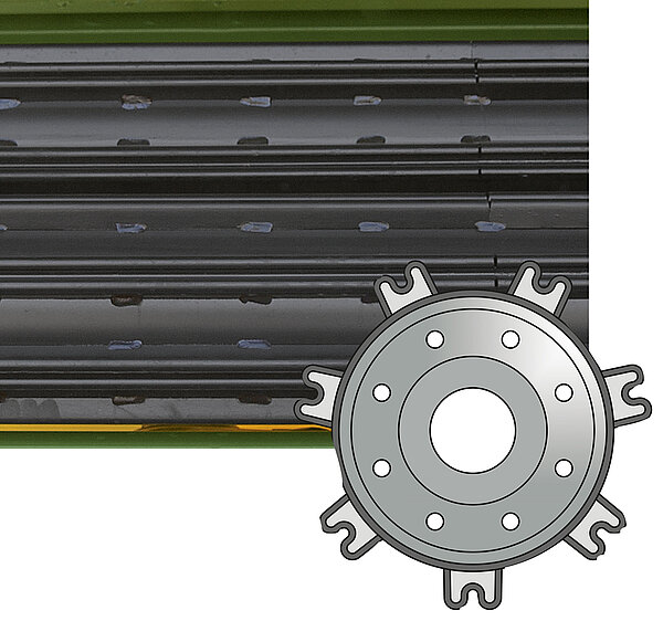 Conditionnement idéal grâce aux nouveaux profils des M-Rolls