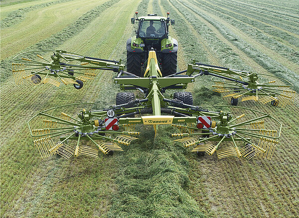 Section Control sur l'andaineur