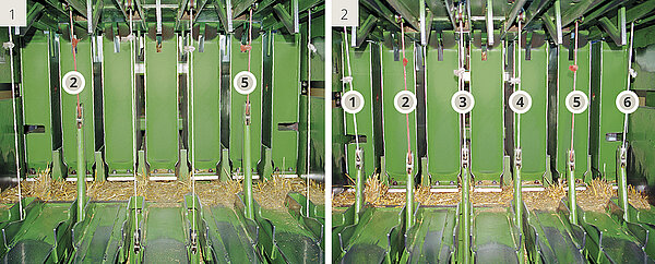 Balancier d’aiguille divisé