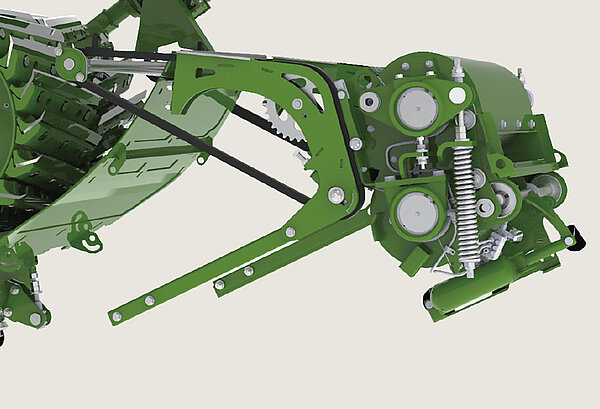Éclateur en position de parking