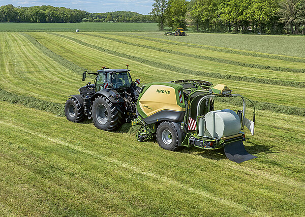 Mesure d'humidité sur les presses à balles rondes